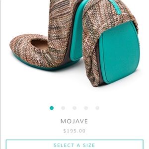 Tieks Mojave in size 9. Barely worn condition.